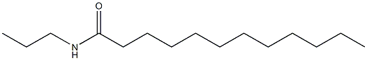 N-Propyldodecanamide Struktur