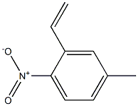 1-Nitro-2-ethenyl-4-methylbenzene Struktur