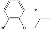 1,3-Dibromo-2-propoxybenzene Struktur