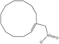 1-(Nitromethyl)cyclododecene Struktur