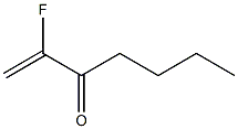 2-Fluoro-1-hepten-3-one Struktur