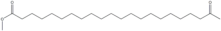 21-Ketobehenic acid methyl ester Struktur