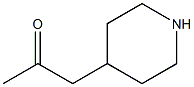 1-(4-Piperidinyl)-2-propanone Struktur