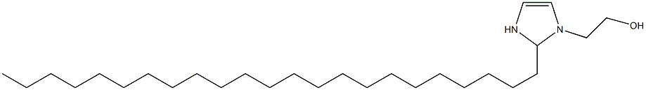 1-(2-Hydroxyethyl)-2-tricosyl-4-imidazoline Struktur