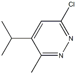 6-Chloro-3-methyl-4-isopropylpyridazine Struktur