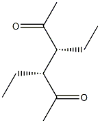 (3R,4R)-3,4-Diethylhexane-2,5-dione Struktur