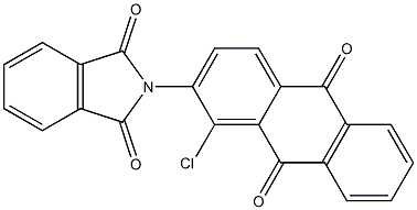 1-Chloro-2-(1,3-dioxoisoindolin-2-yl)anthraquinone Struktur