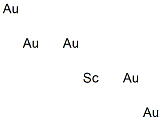 Scandium pentagold Struktur