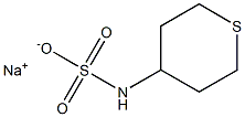 N-((Tetrahydro-2H-thiopyran)-4-yl)amidosulfuric acid sodium salt Struktur