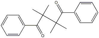 1,4-Diphenyl-2,2,3,3-tetramethyl-1,4-butanedione Struktur