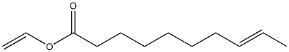 8-Decenoic acid ethenyl ester Struktur