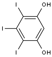 4,5,6-Triiodoresorcinol Struktur