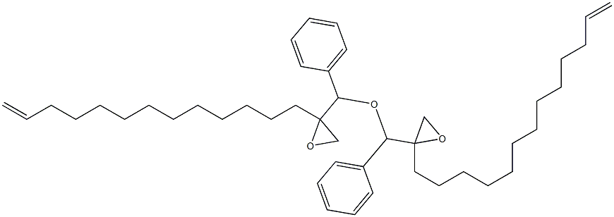 2-(12-Tridecenyl)phenylglycidyl ether Struktur