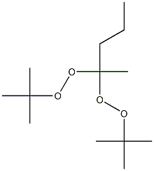 2,2-Bis(tert-butylperoxy)pentane Struktur