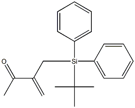 3-(tert-Butyldiphenylsilylmethyl)-3-butene-2-one Struktur