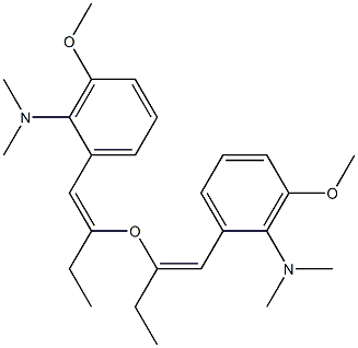 2-(Dimethylamino)ethyl[(Z)-m-methoxystyryl] ether Struktur