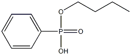 Phenylphosphonic acid butyl ester Struktur