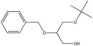 2-(Benzyloxy)-3-(tert-butyloxy)propan-1-ol Struktur