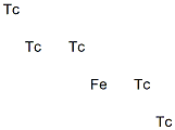 Iron pentatechnetium Struktur