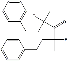 Benzyl(1-fluoro-1-methylethyl) ketone Struktur