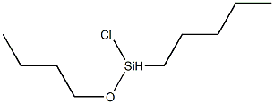 Chloro(butoxy)pentylsilane Struktur