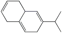 1,4,4a,7-Tetrahydro-6-isopropylnaphthalene Struktur