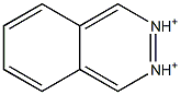 Phthalazine-2,3-dication Struktur