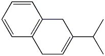 1,4-Dihydro-2-isopropylnaphthalene Struktur