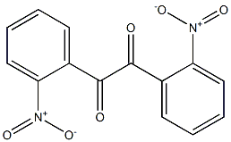 1,2-Bis(2-nitrophenyl)-1,2-ethanedione Struktur