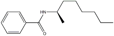 N-[(R)-1-Methylheptyl]benzamide Struktur