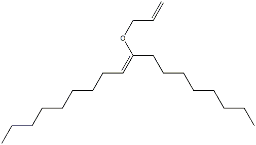 9-Allyloxy-9-octadecene Struktur