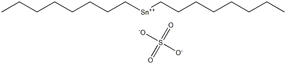 Sulfuric acid dioctyltin(IV) salt Struktur