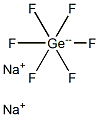 Sodium hexafluorogermanate(IV) Struktur