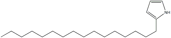 2-Hexadecyl-1H-pyrrole Struktur