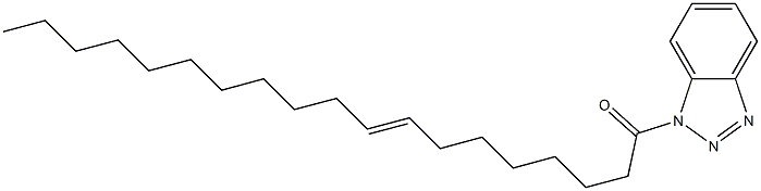 1-(8-Nonadecenoyl)-1H-benzotriazole Struktur