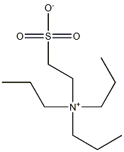 N,N-Dipropyl-N-(2-sulfonatoethyl)-1-propanaminium Struktur