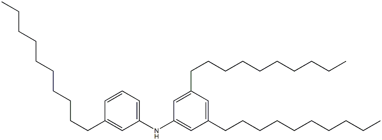 3,3',5'-Trisdecyl[iminobisbenzene] Struktur