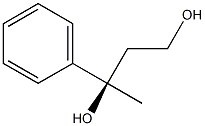 [R,(+)]-3-Phenyl-1,3-butanediol Struktur