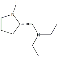 (2S)-1-Lithio-2-[(diethylamino)methyl]pyrrolidine Struktur