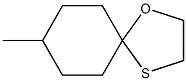 8-Methyl-1-oxa-4-thiaspiro[4.5]decane Struktur