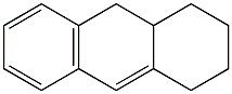 1,2,3,4,9,9a-Hexahydroanthracene Struktur