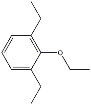 1-Ethoxy-2,6-diethylbenzene Struktur