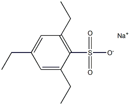 2,4,6-Triethylbenzenesulfonic acid sodium salt Struktur