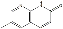 6-Methyl-1,8-naphthyridin-2(1H)-one Struktur