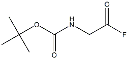 N-(tert-Butoxycarbonyl)glycine fluoride Struktur