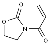 3-Propenoyl-2-oxazolidinone Struktur