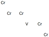 Vanadium pentachromium Struktur