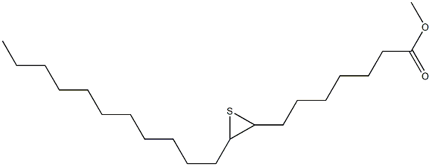 8,9-Epithioicosanoic acid methyl ester Struktur