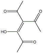 1,2,2-Triacetylethen-1-ol Struktur