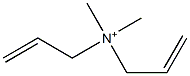 Dimethylbisallylaminium Struktur